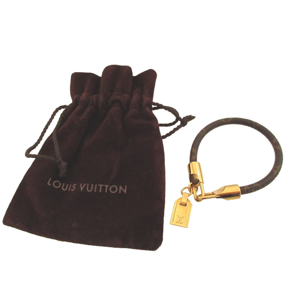 LOUIS VUITTON Brown Monogram Charm Bracelet - Picture 2 of 4